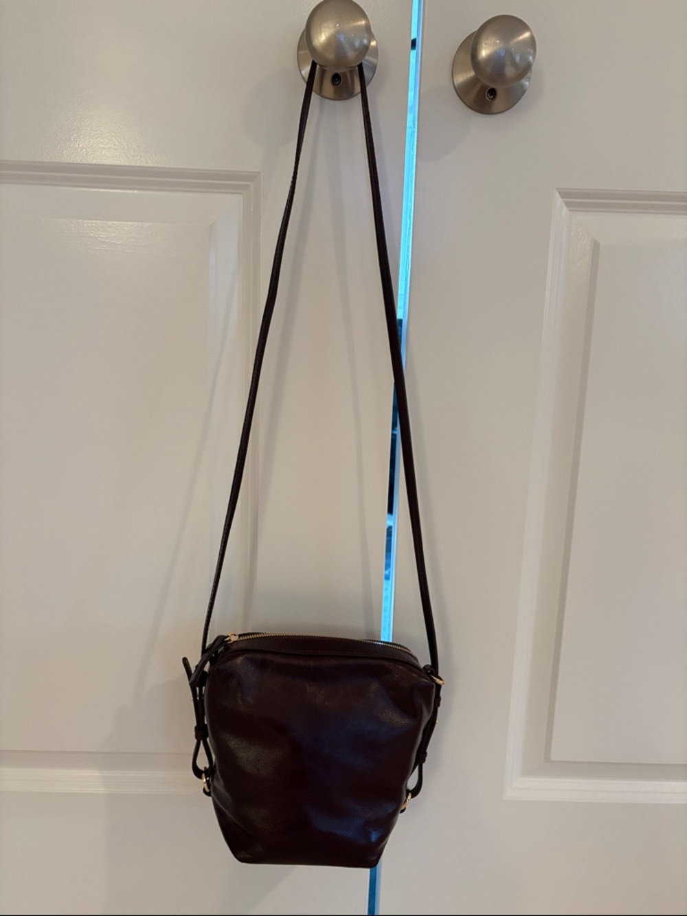 Sezane - Lou Bag - Vintage burgundy